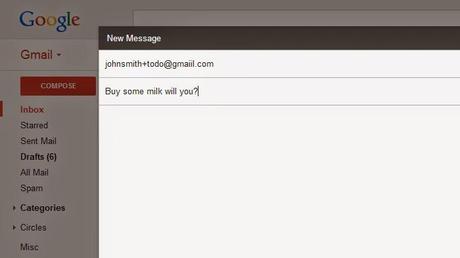 Cómo utilizar las infinitas direcciones de email que nos brinda Gmail Cómo utilizar las infinitas direcciones de email que nos brinda Gmail