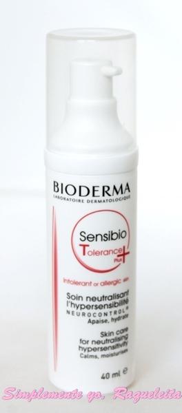 Pieles Hipersensibles Bajo Total Control con Bioderma Sensibio Tolerance Plus+
