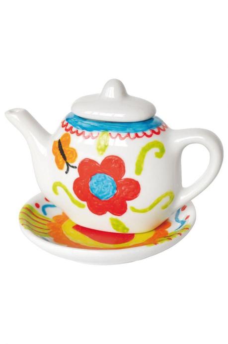 Recursos del Sábado: Decorate a Ceramic Tea Set de Andreu Toys