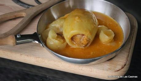 Patatas Rellenas de Ternera Asada y Picadillo de Chorizo byPalmiría