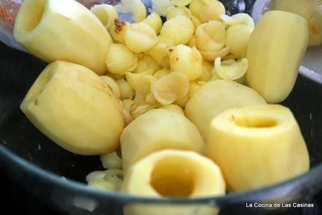 Patatas Rellenas de Ternera Asada y Picadillo de Chorizo byPalmiría