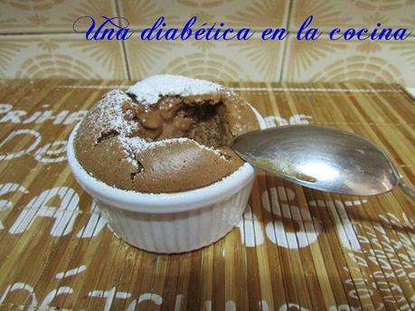 Soufflé de chocolate con leche sin azúcares añadidos Soufflé de chocolate con leche sin azúcares añadidos