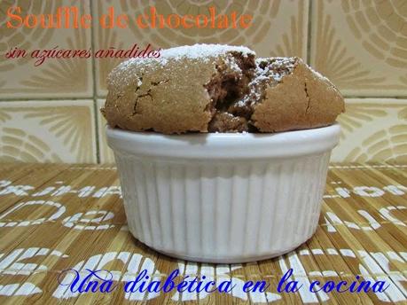 Soufflé de chocolate con leche sin azúcares añadidos Soufflé de chocolate con leche sin azúcares añadidos