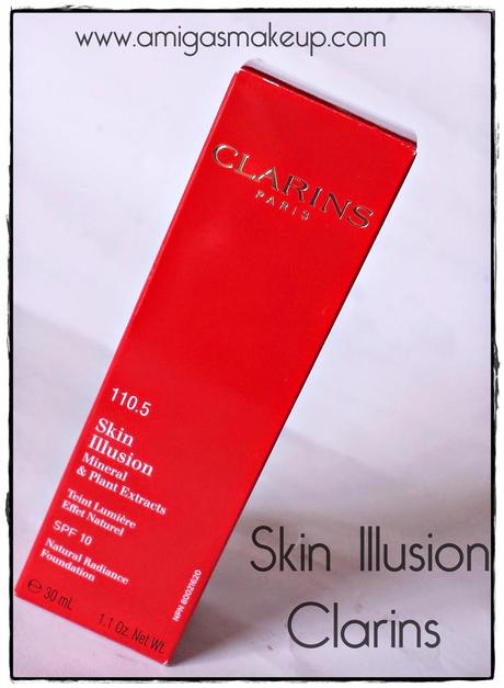 Skin Illusion de Clarins, piel perfecta y radiante.
