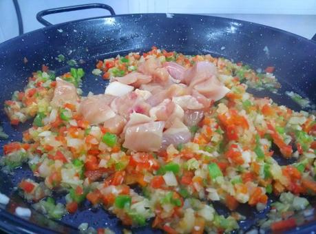 Arroz Integral con pollo