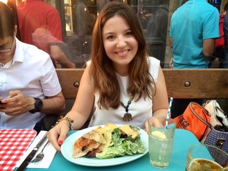 Dinner at Jamie Oliver's in Covent Garden Dinner at Jamie Oliver's in Covent Garden