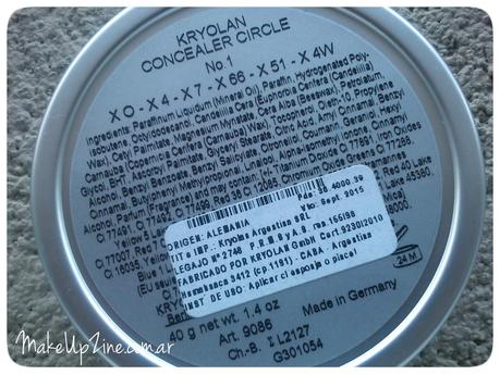 Reseña - Concealer wheel de Kryolan Reseña - Concealer wheel de Kryolan