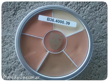 Reseña - Concealer wheel de Kryolan Reseña - Concealer wheel de Kryolan