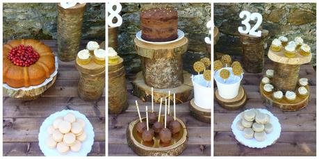 Mesa dulce doble cumpleaños. Tarta Devil´s Food Cake Mesa dulce doble cumpleaños. Tarta Devil´s Food Cake