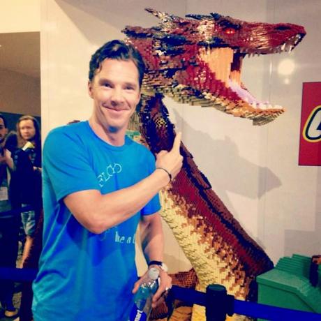 comic con, benedict cumberbatch, smaug, hobbit, peter jackson, orlando bloom, el zorro con gafas