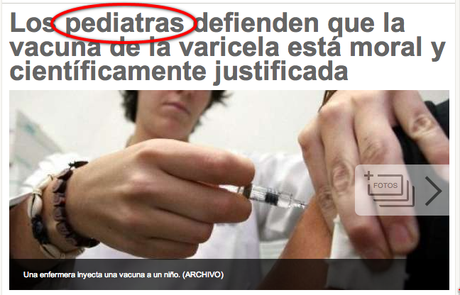 Algunos pediatras, algunos médicos de familia... Algunos pediatras, algunos médicos de familia...