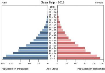 Gaza: una zona ni sostenida ni sostenible gaza demographics