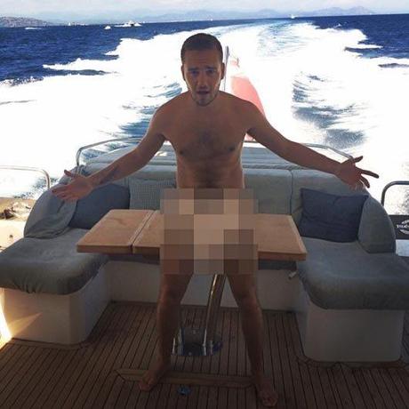 Liam Payne, desnudo en Instagram Liam Payne desnudo