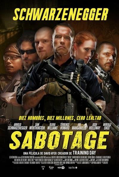 Póster: Sabotage (2014)