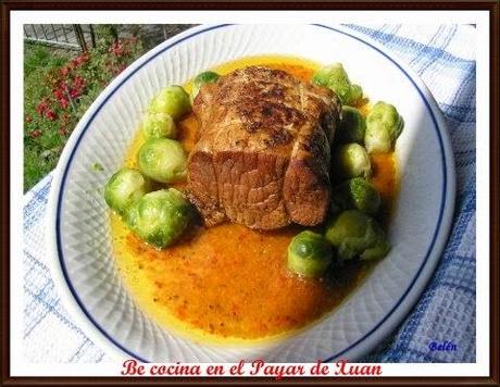 Lomo asad0 a la miel y mostaza Lomo asad0 a la miel y mostaza