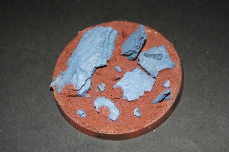 Primeras luces en las rocas de la peana Primeras luces en las rocas de la peana