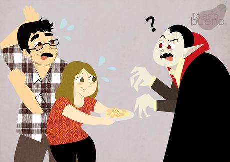 Jarretes de pollo con salsa de ajos Jarretes de pollo con salsa de ajos