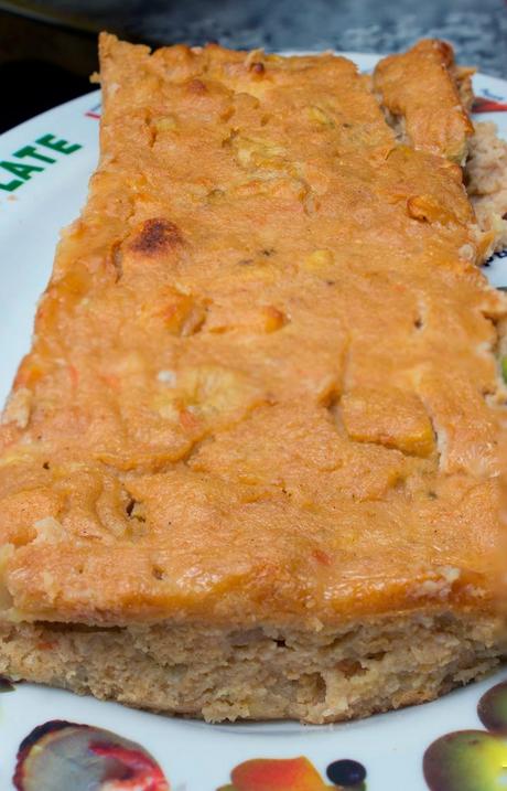 Puding de pomelo, plátano y manzana a la canela Puding de pomelo, plátano y manzana a la canela