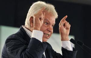 El ‘sistema’ y los perroflautas Felipe-González-se-ha-declarado-parte-de-la-casta-política.-Foto-EFE