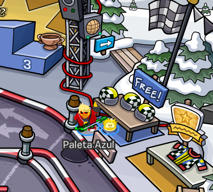 articulos gratis ¡Go Kart Races o Correcarreras 3000 en Club Penguin!