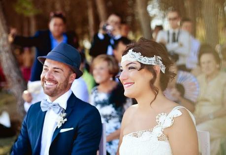 La boda vintage de Belén y David