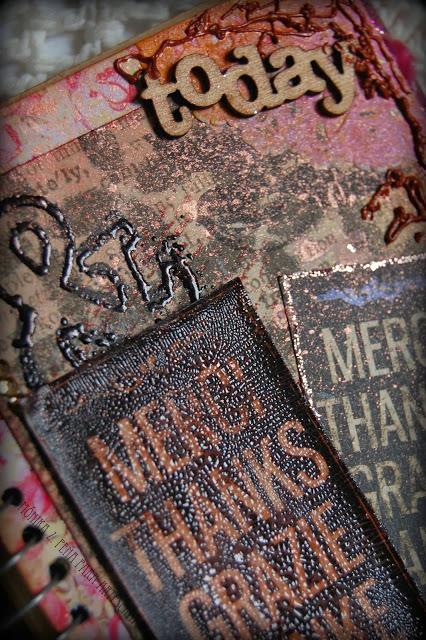 Libreta Typography para Arte Scrap Libreta Typography para Arte Scrap
