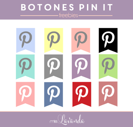 Botones Pin it! pin it botones gratis para descargar