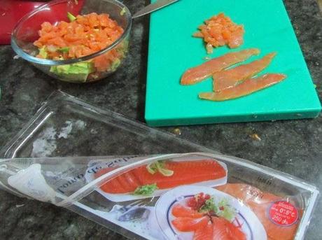 TARTAR DE SALMÓN NORUEGO TARTAR DE SALMÓN NORUEGO