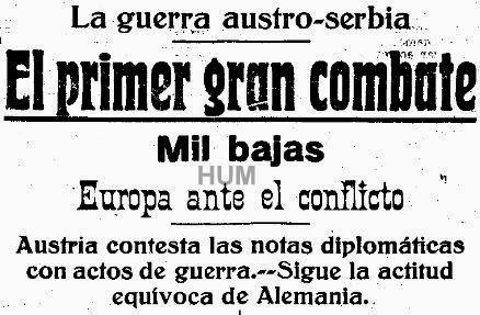 Madrid, últimos días del mes de Julio de 1914