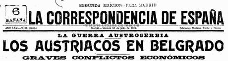 Madrid, últimos días del mes de Julio de 1914