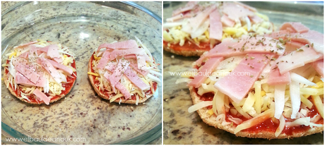 Receta: Mini pizzas con pan Thins