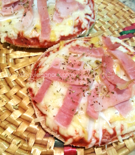 Receta: Mini pizzas con pan Thins