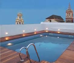 Algunos diseños de piscinas en azoteas Algunos diseños de piscinas en azoteas