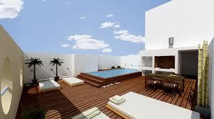 Algunos diseños de piscinas en azoteas Algunos diseños de piscinas en azoteas