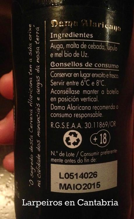 Cervezas Artesanas Dama Alaricana: Gallegas, descubrimiento en el Papillón Cervezas Artesanas Dama Alaricana: Gallegas, descubrimiento en el Papillón