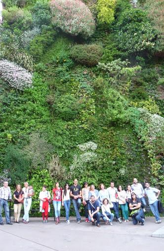 Curso de jardines verticales en Colombia. 11 y 12 de Septiembre de 2014. Curso de jardines verticales