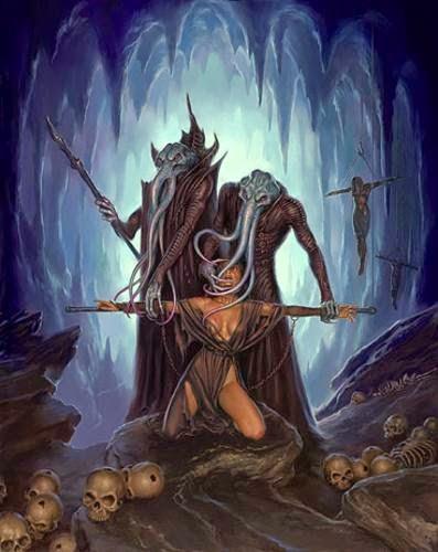 Seres mitológicos subterráneos #4 DESUELLAMENTES Seres mitológicos subterráneos #4 DESUELLAMENTES