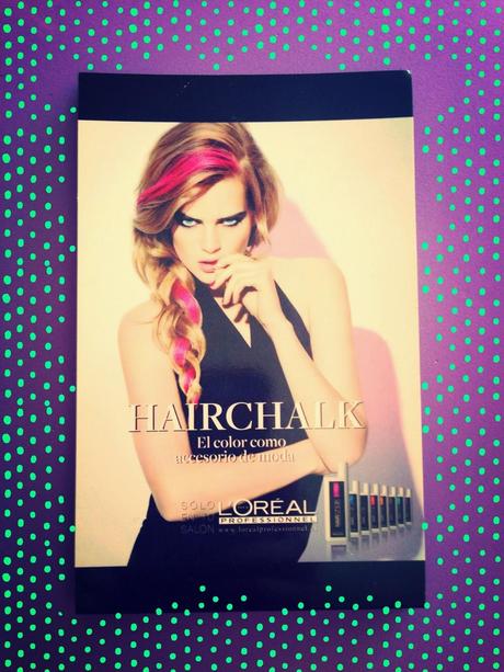 Mechas Californianas Rosas con Hair Chalk de L'Oréal Professionnel