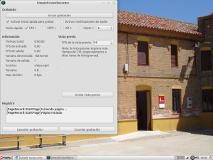 simple screen recorder, grabar el escritorio en ubuntu ssr4