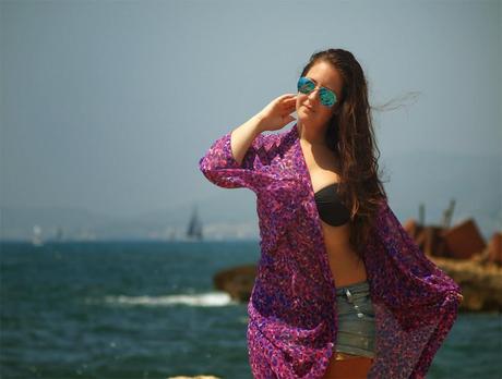 Leo kimono at the beach Leo kimono at the beach