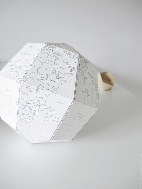 DIY GLOBO TERRAQUEO DIY GLOBO TERRAQUEO