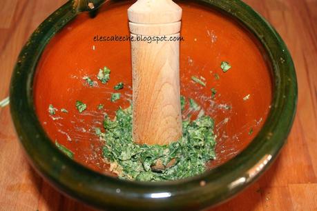 Salsa pesto Salsa pesto