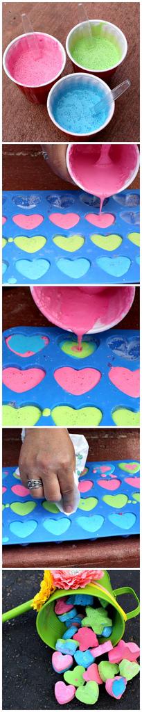 Haz tu propia tiza de colores DIY-Sidewalk-Chalk-Pictorial