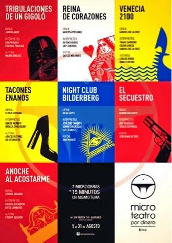 Que planes para esta semana cargada de música, teatro, arte, fotografía
y cine?