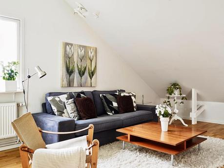 Un ático con luz natural Un ático con luz natural