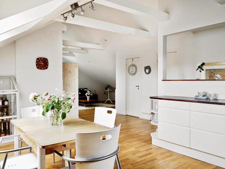 Un ático con luz natural Un ático con luz natural