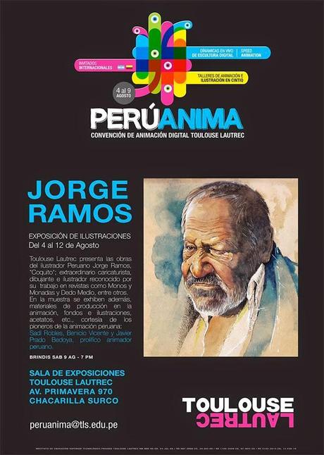 EXPO PERU ANIMA Ilustraciones de Jorge Ramos 