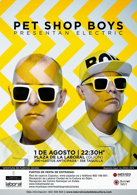 Pet Shop Boys ofrecen en Gijón el concierto del año en Asturias