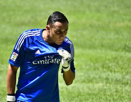 Keylor Navas, presentado con el Madrid Keylor Navas, presentado con el Madrid