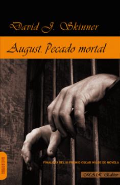 Reseña: ‘August. Pecado mortal’, de David J. Skinner Portada de la novela